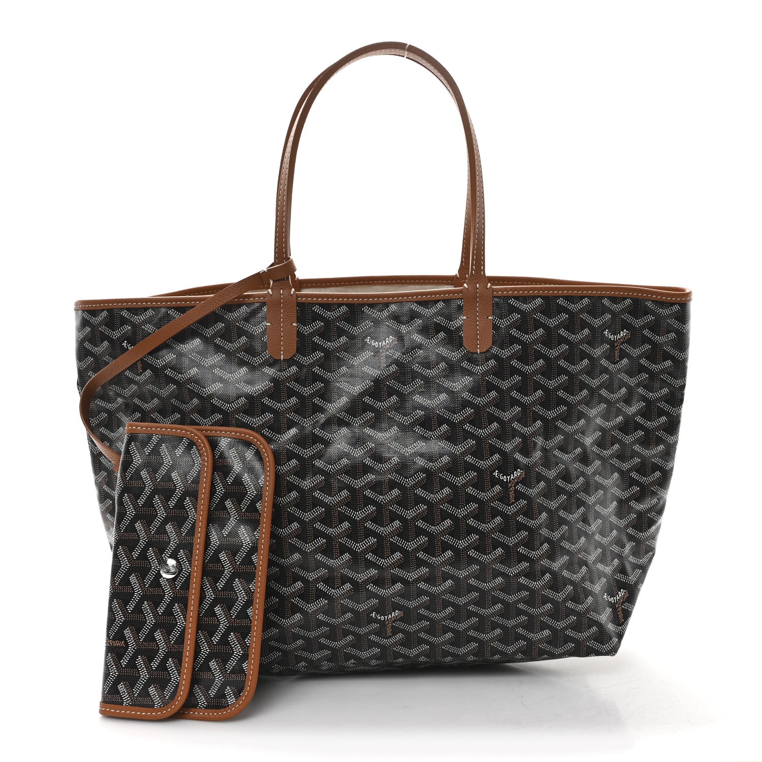 Goyard Goyardine Saint Louis PM Black Gold 3 of 11