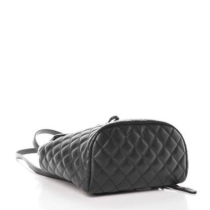 Chanel Lambskin Quilted Small Urban Spirit Backpack Black 4 of 7