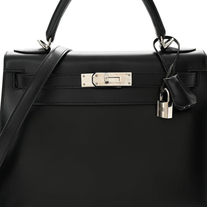 Hermes Box Kelly Sellier 28 Black 8 of 12
