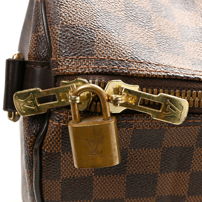 Louis Vuitton Damier Ebene Keepall Bandouliere 55 12 of 14