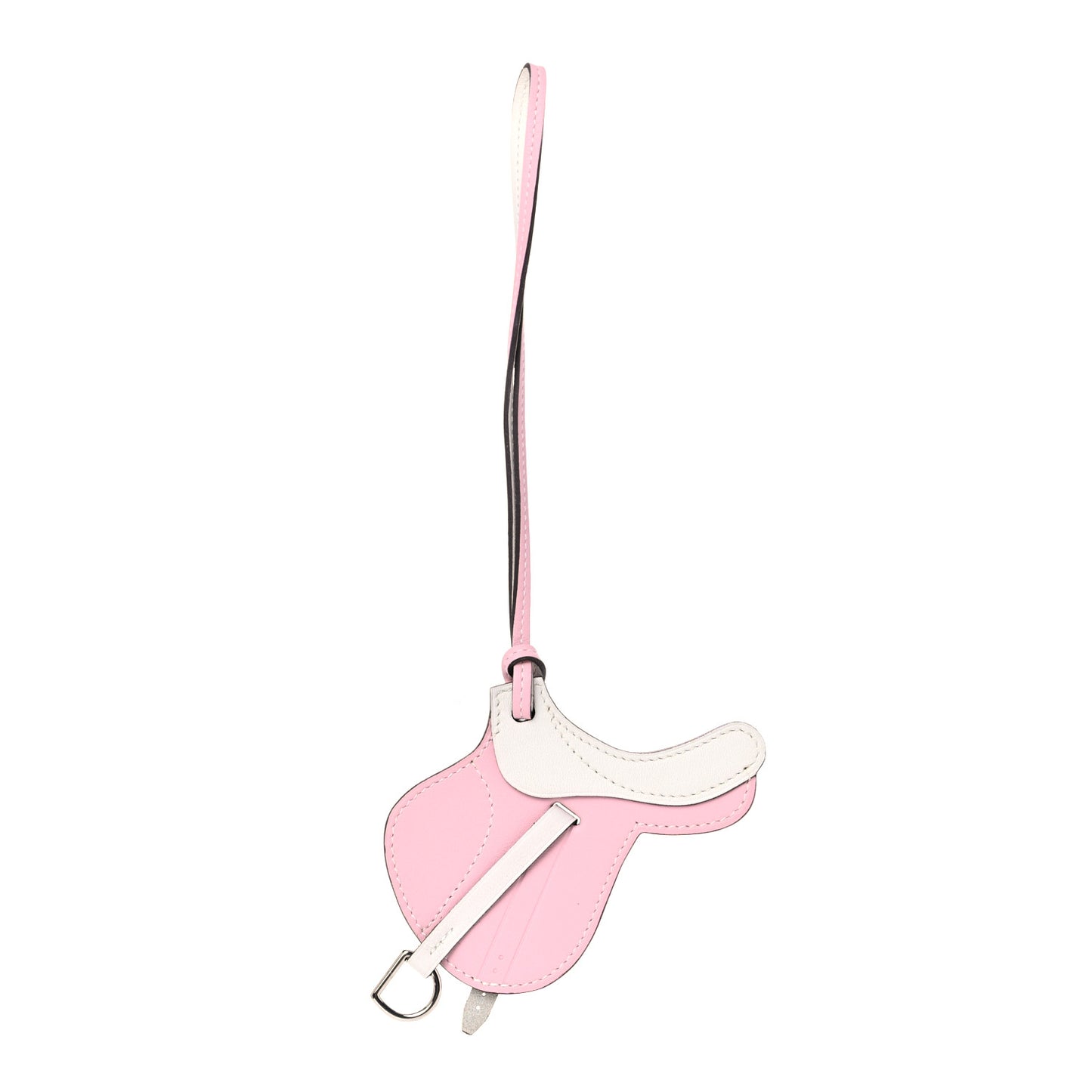 Swift Paddock Selle Horse Saddle Bag Charm Rose Sakura White