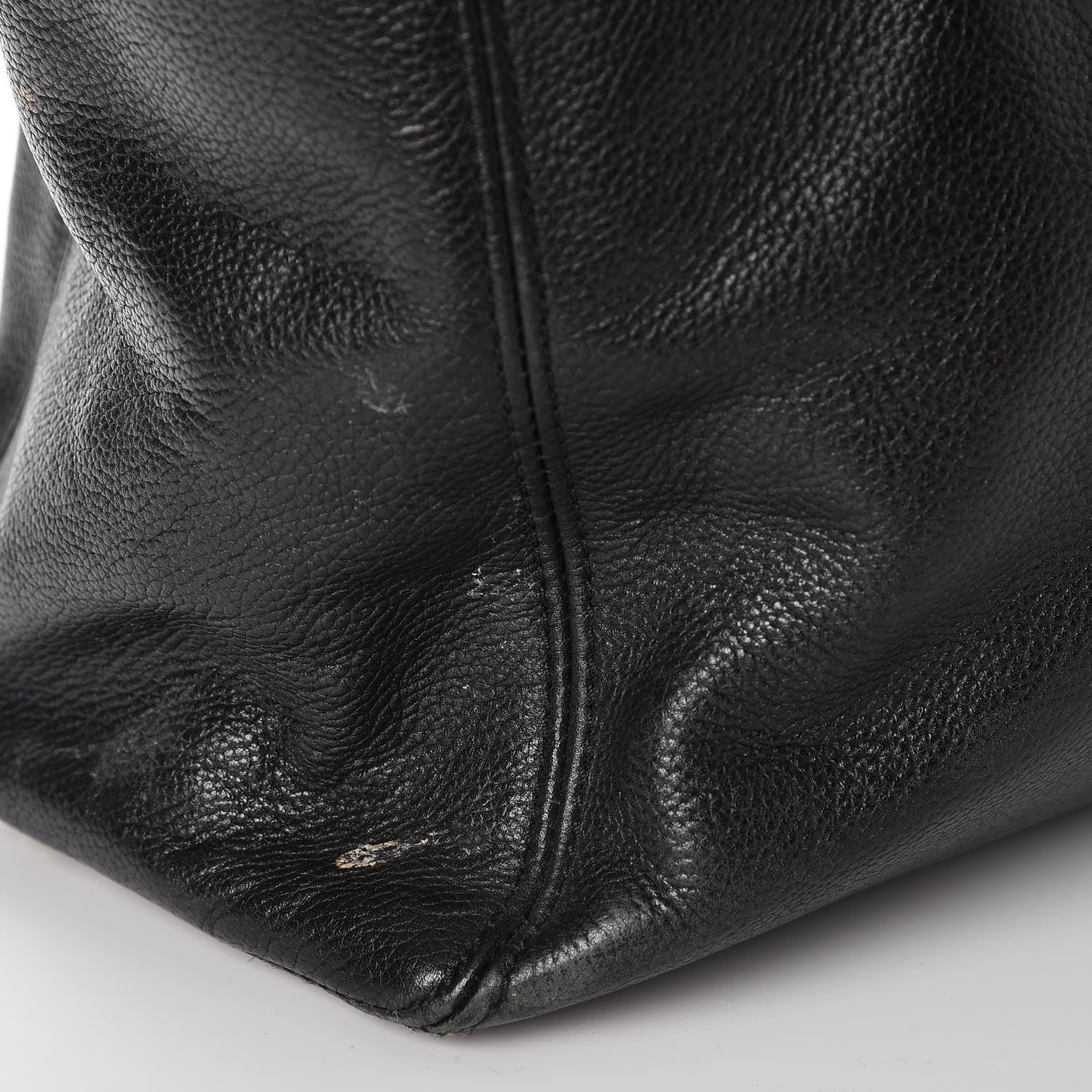 Chanel Calfskin Cerf Executive Shopper Tote Black 9 of 11
