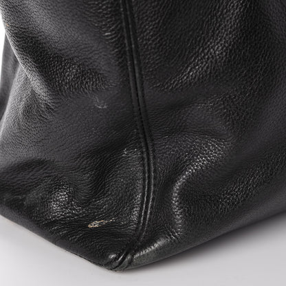 Chanel Calfskin Cerf Executive Shopper Tote Black 9 of 11