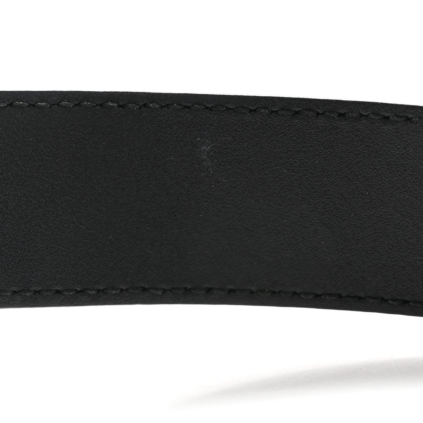 Moon Calfskin Double G 30mm Belt 75 30 Black