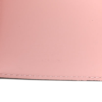 Louis Vuitton Patent Calfskin Monogram Cherrywood Compact Wallet Rose Ballerine 6 of 6