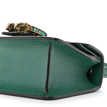 Gucci Dollar Calfskin Crystal Mini Dionysus Top Handle Bag Emerald 10 of 10