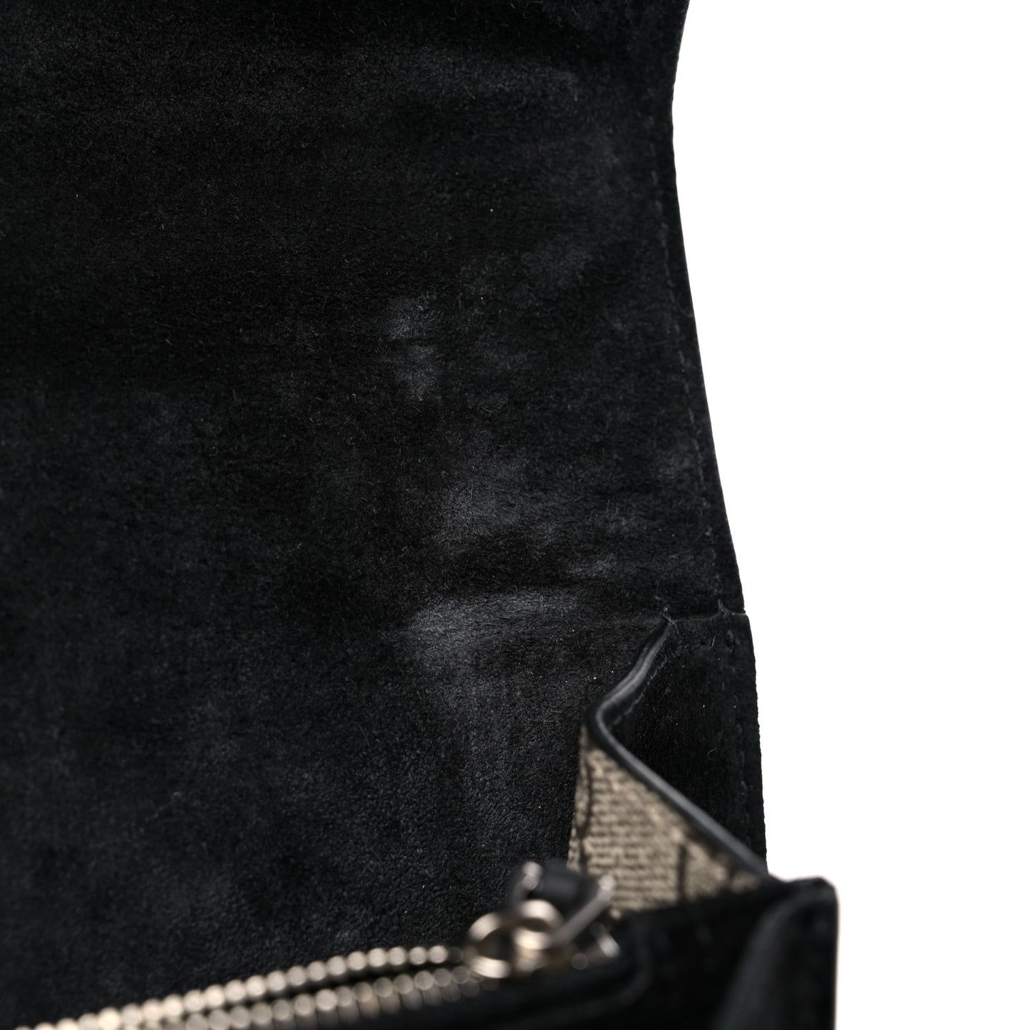 GG Supreme Monogram Small Dionysus Shoulder Bag Black