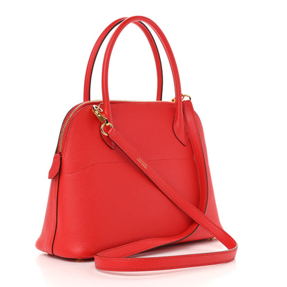 Hermes Epsom Bolide 27 Rouge De Coeur 3 of 10