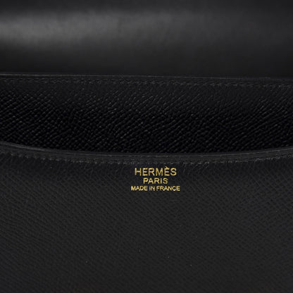 Hermes Epsom Constance 24 Black 8 of 11