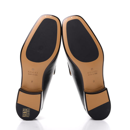 Gucci Goatskin Mens Horsebit Loafers 8 Black 5 of 11