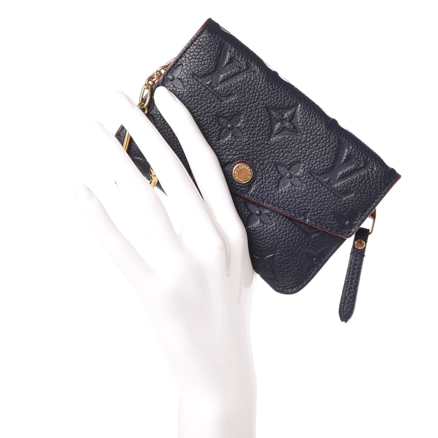Louis Vuitton Empreinte Key Pouch Marine Rouge 2 of 7