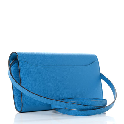 Hermes Epsom Alligator Lizard Constance Wallet To Go Bleu Frida Etrusque Ombre 3 of 10