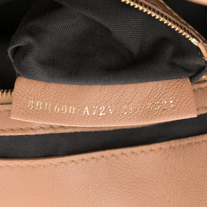 Fendi Nappa FF 1974 Embossed Baguette Miele Scuro 7 of 12