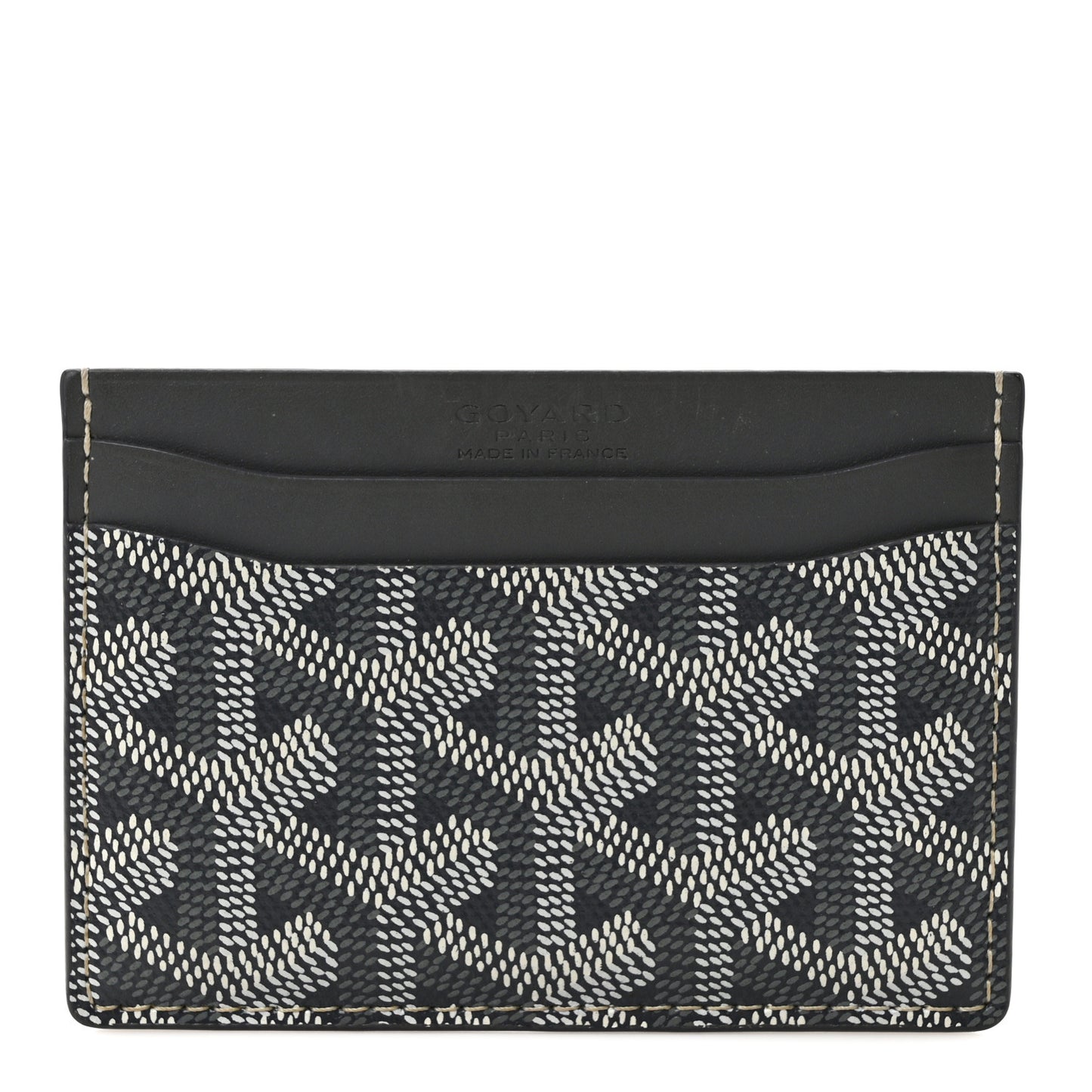 Goyardine Saint Sulpice Card Holder Grey
