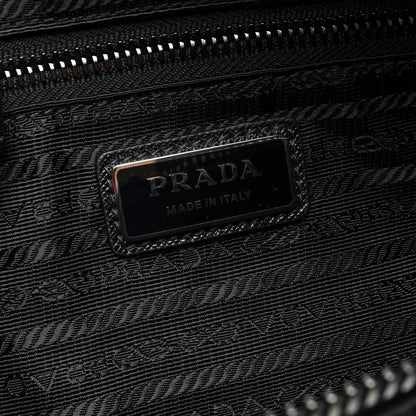 Prada Tessuto Nylon Saffiano Belt Bag Black 6 of 9