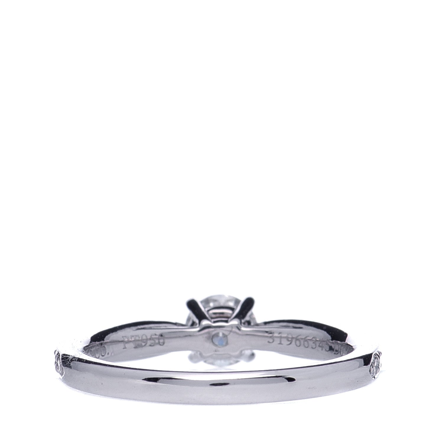 Tiffany Platinum Diamond .28ct Harmony Engagement Ring 47 4 3 of 6