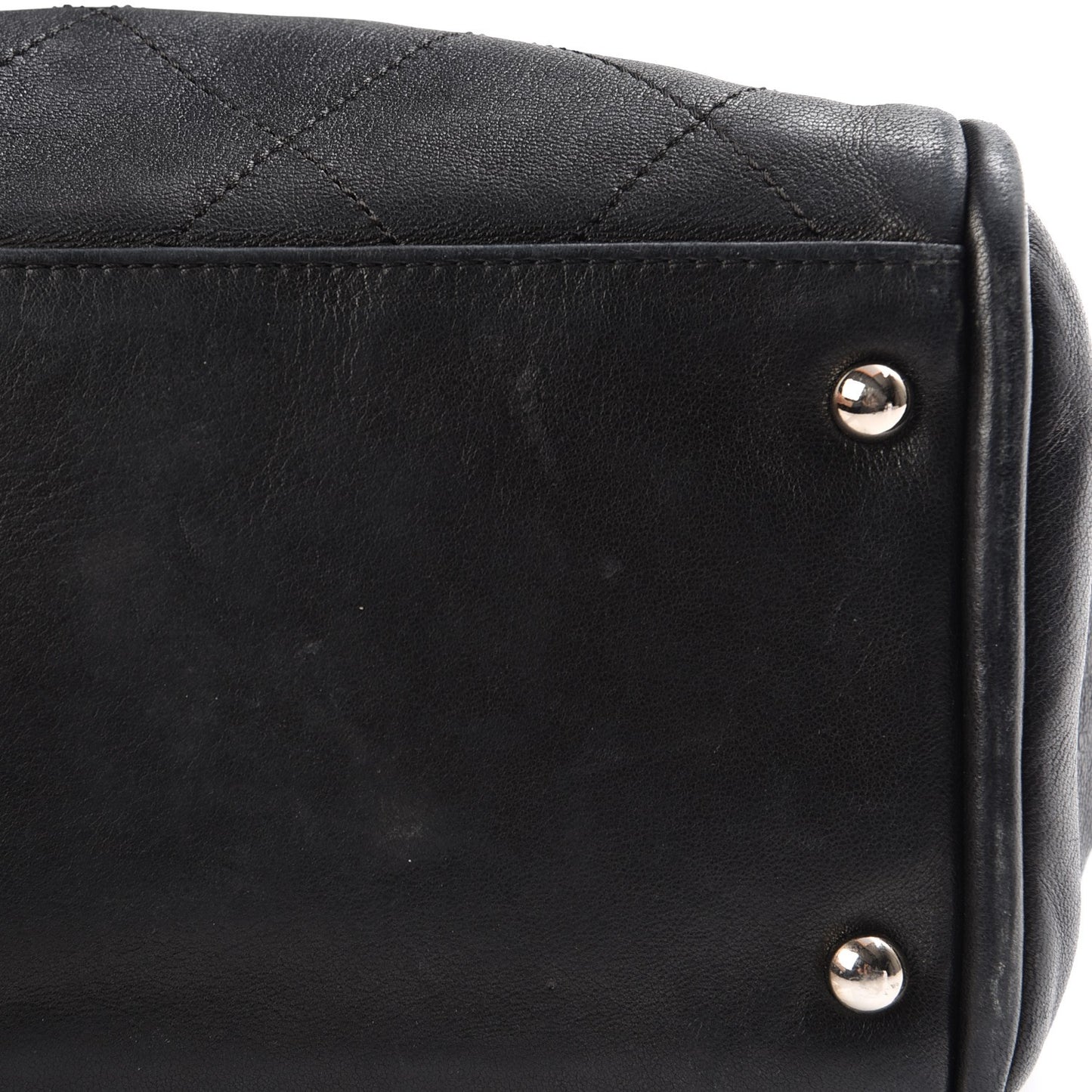 Lambskin Ultimate Soft Frame Bag Black