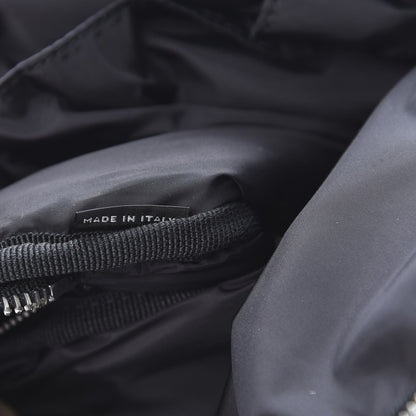 Prada Tessuto Nylon Nappa Pouch Black 7 of 9