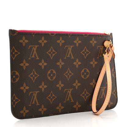 Louis Vuitton Monogram Neverfull MM GM Pochette Pivoine 3 of 6