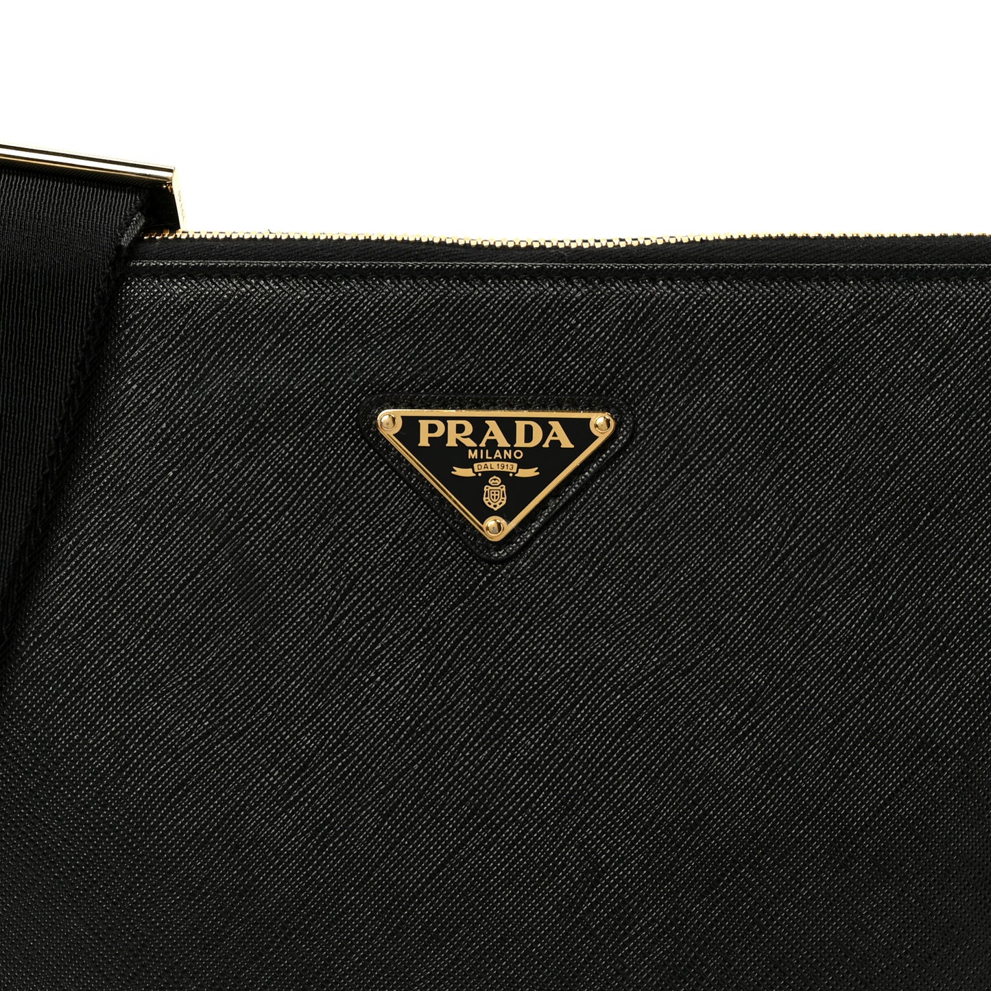Saffiano Crossbody Bag Black