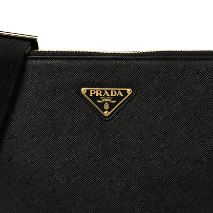 Prada Saffiano Crossbody Bag Black 7 of 9