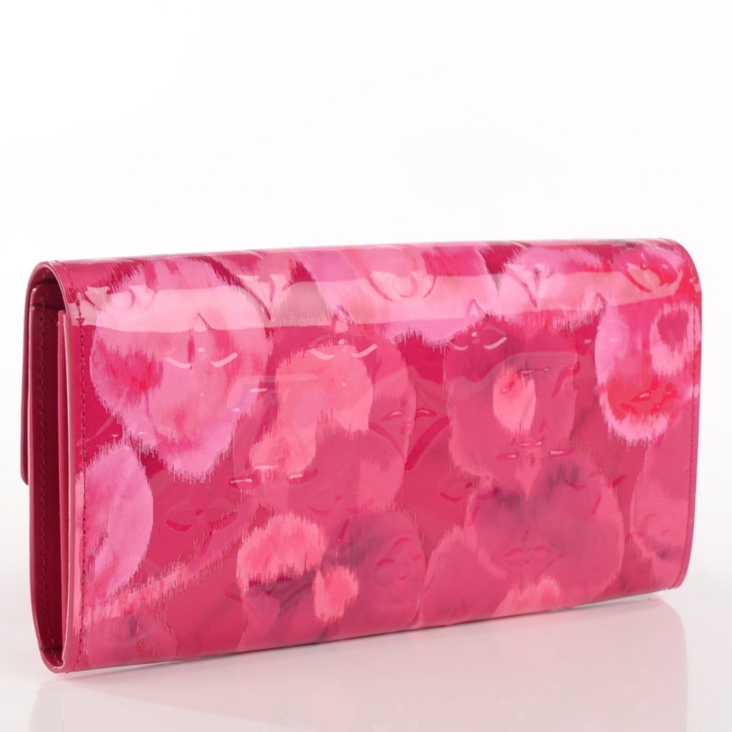 Vernis Ikat Sarah Wallet Rose Indien