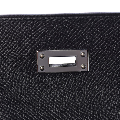 Hermes Epsom Kelly Sellier 25 Black 23 of 38