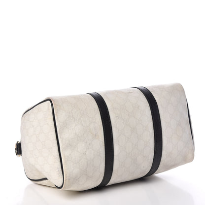 Gucci GG Plus Monogram Medium Joy Boston White Black 4 of 27