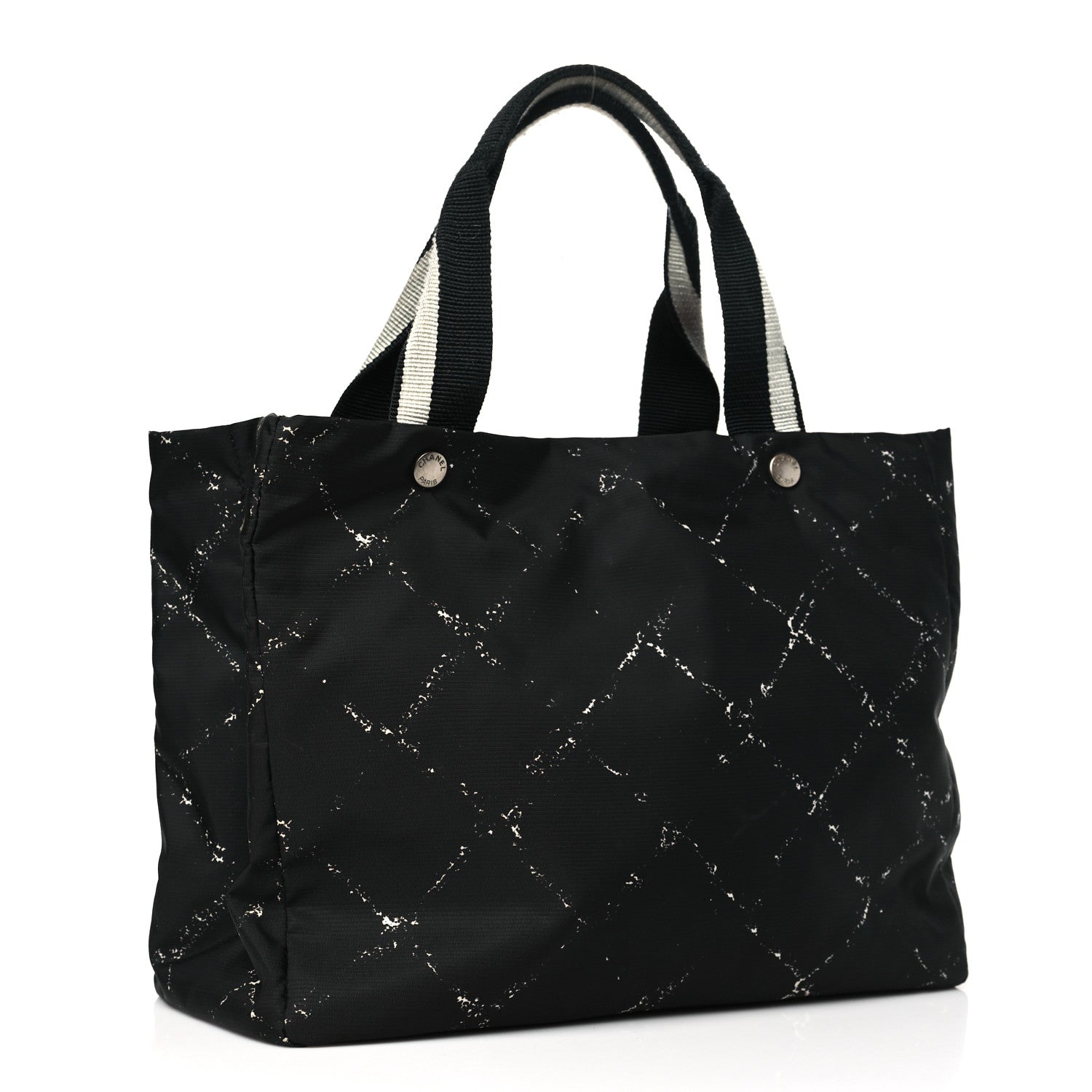 Chanel Nylon Travel Toiletry Tote Black 4 of 11