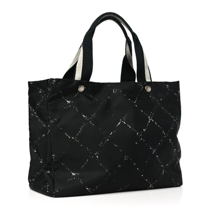 Chanel Nylon Travel Toiletry Tote Black 4 of 11