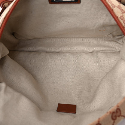 Gucci X MLB GG Monogram LA Dodgers Convertible Belt Bag Beige Ruggine Ivory 5 of 12