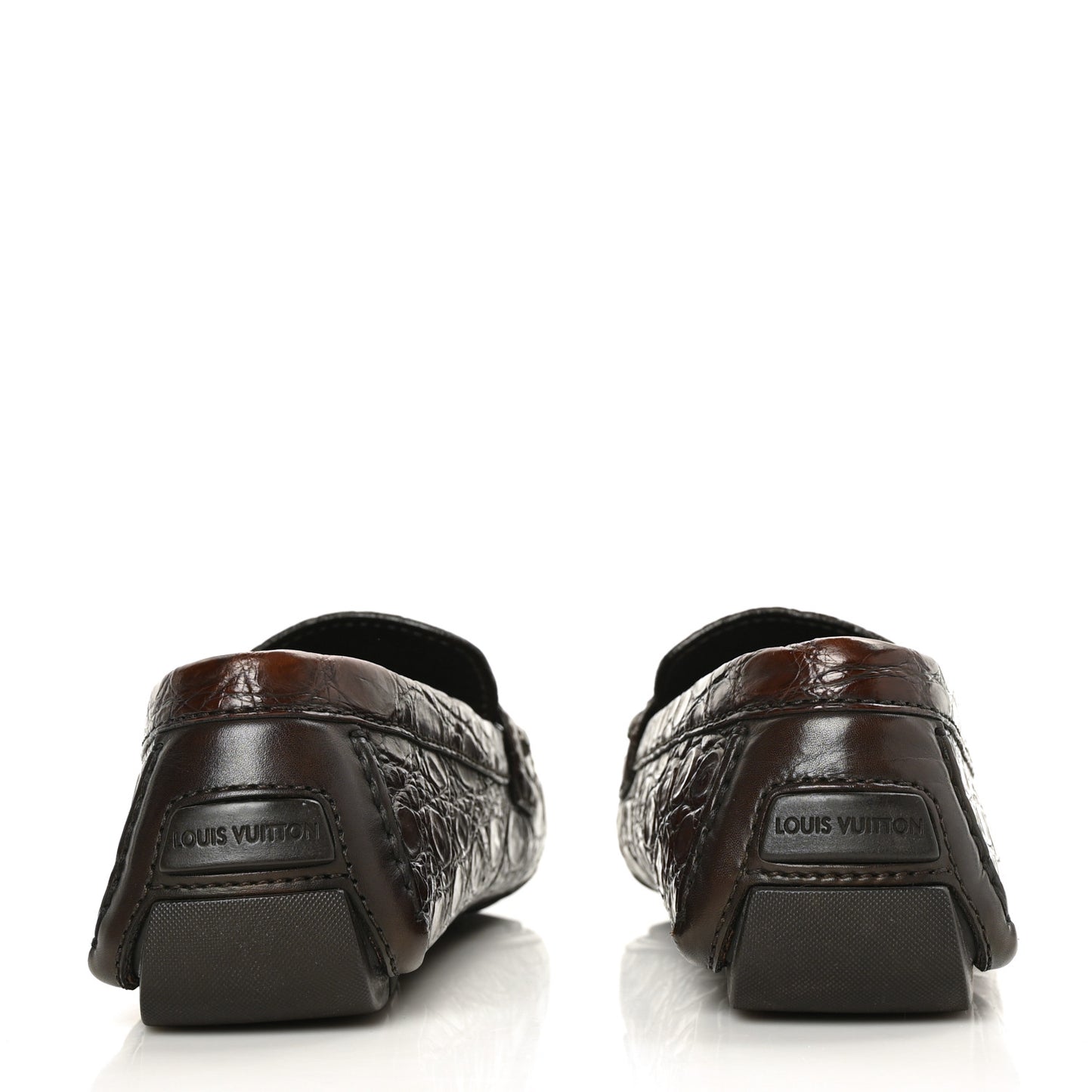 Crocodile Mens Monte Carlo Loafers 11 Brown