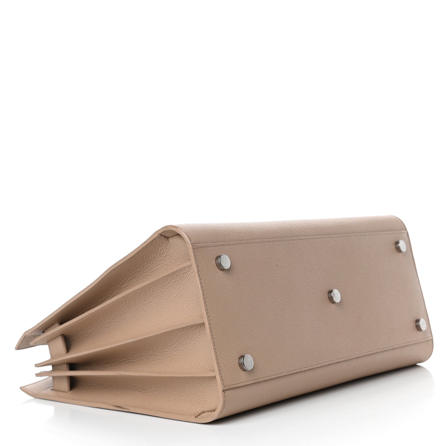 Grained Calfskin Small Sac De Jour Nude Powder