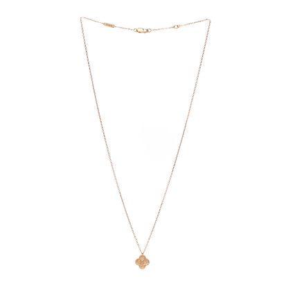 Van Cleef & Arpels 18K Rose Gold Sweet Alhambra Pendant Necklace 3 of 6