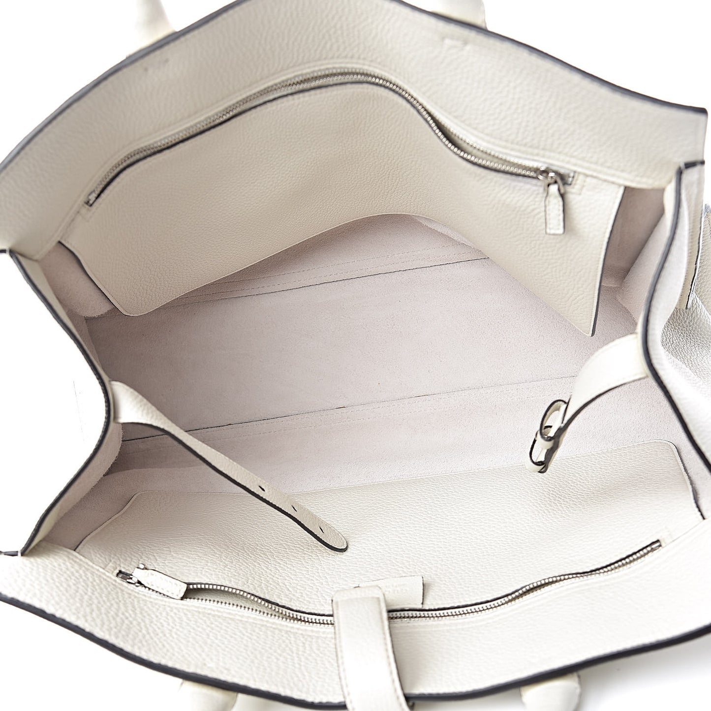 Soft Calfskin Medium Jackie Top Handle Bag Antique White