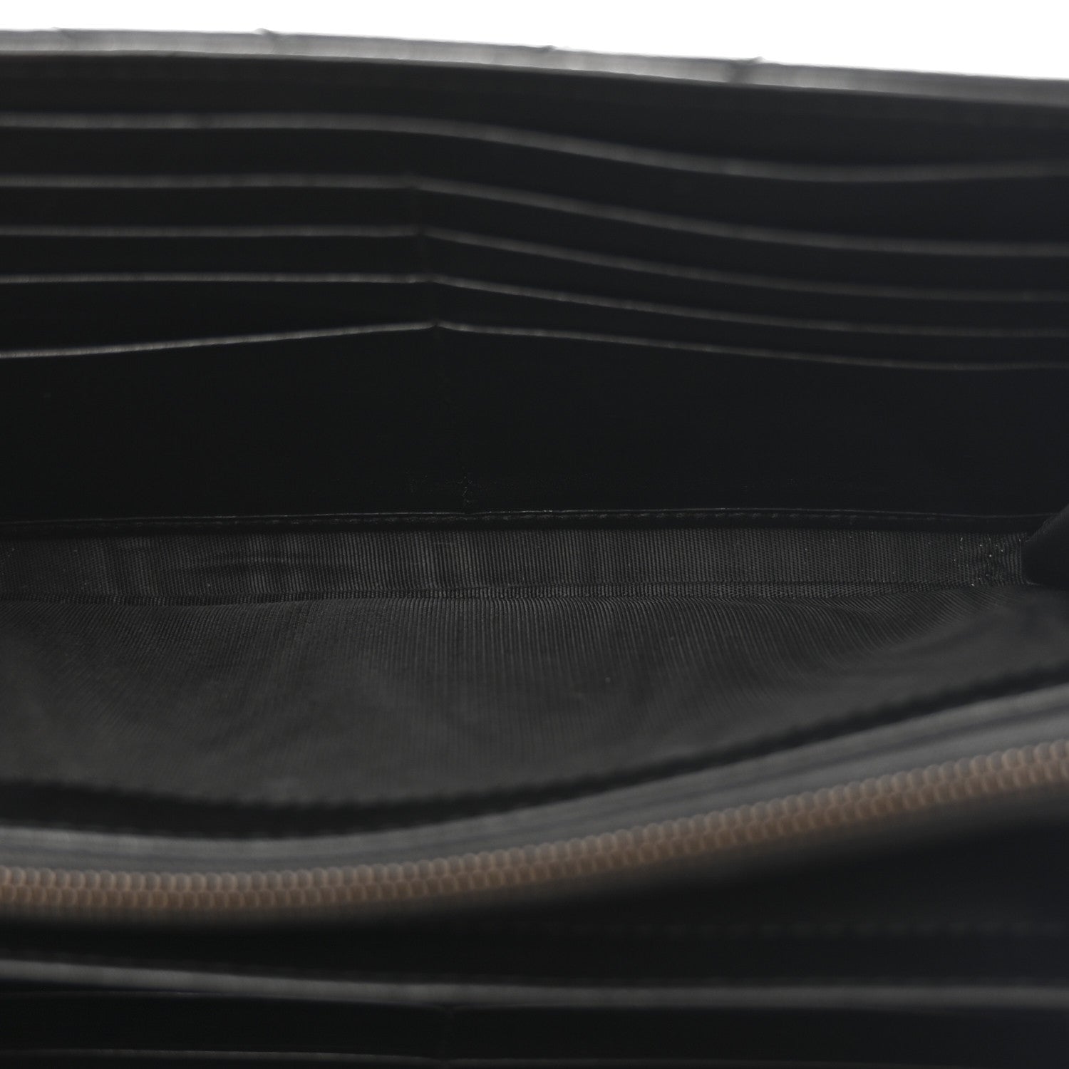 Gucci Calfskin Matelasse GG Marmont Chain Wallet Black 5 of 13