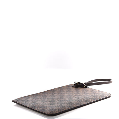 Louis Vuitton Damier Ebene Neverfull MM GM Pochette Rose Ballerine 3 of 10