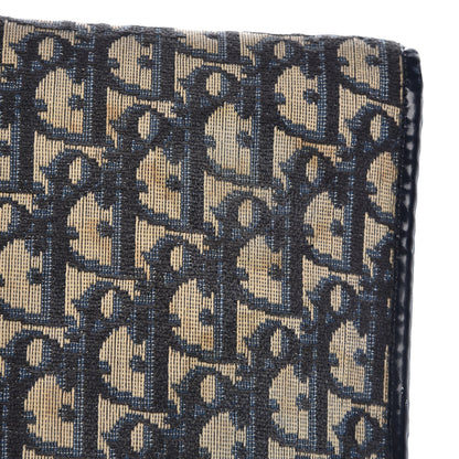 Christian Dior Monogram Fold Over Clutch Blue 15 of 15