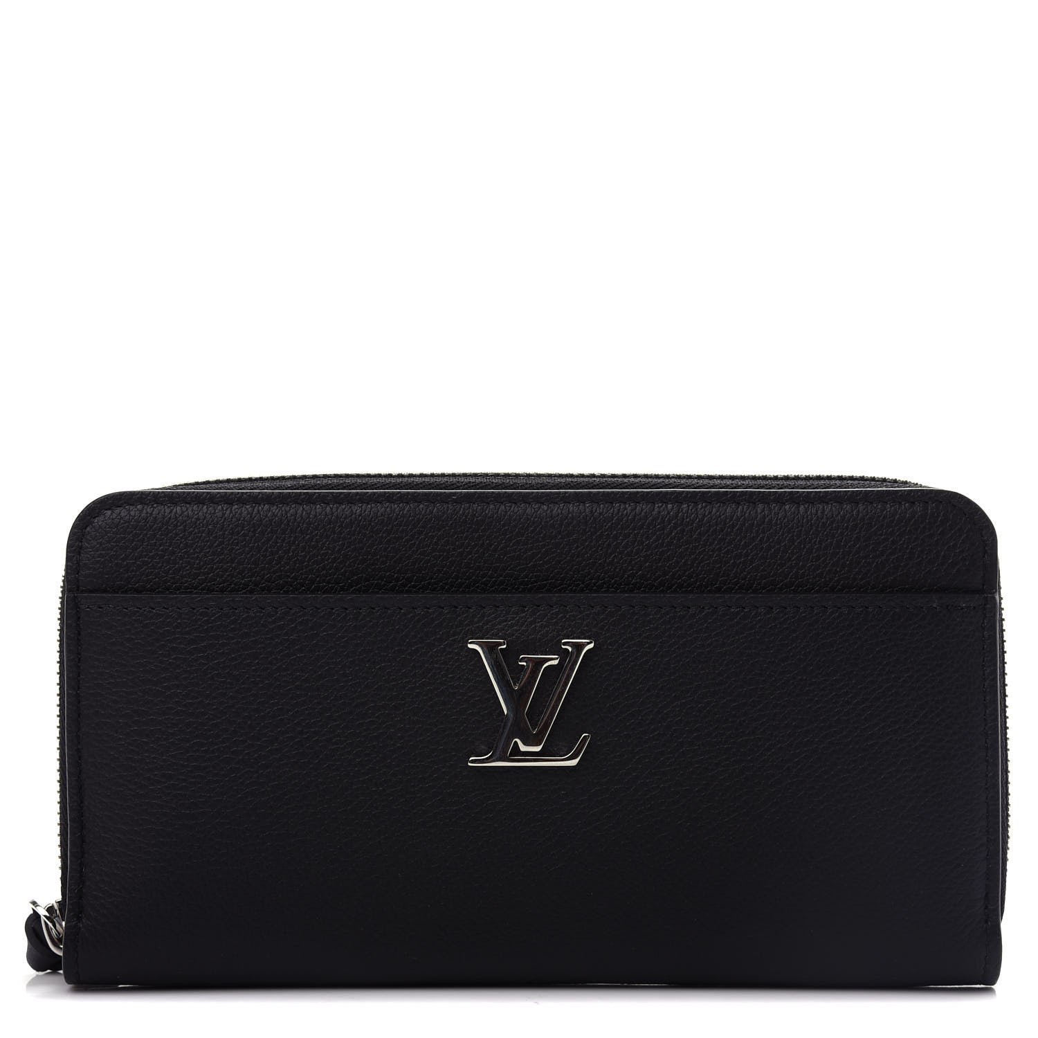Louis Vuitton Calfskin Zippy Lockme Wallet Black 1 of 8