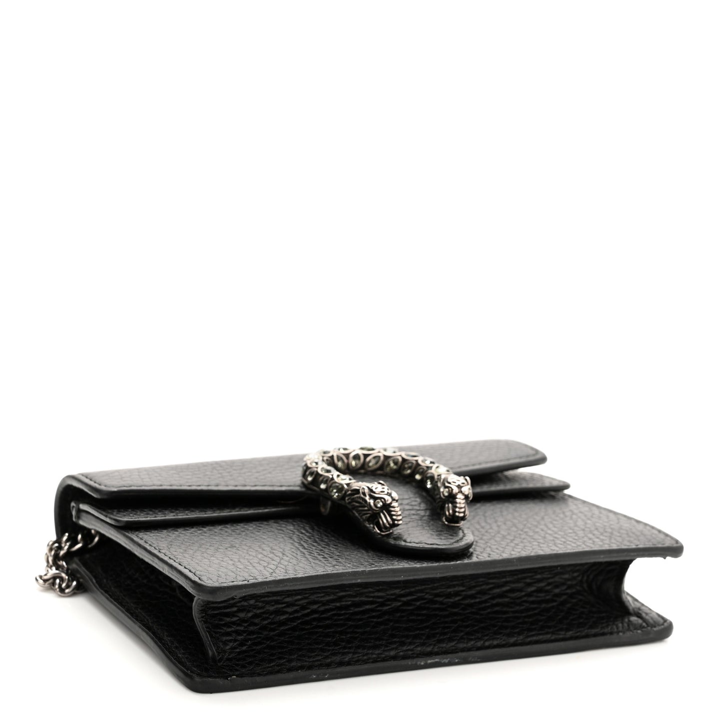 Calfskin Super Mini Dionysus Shoulder Bag Black