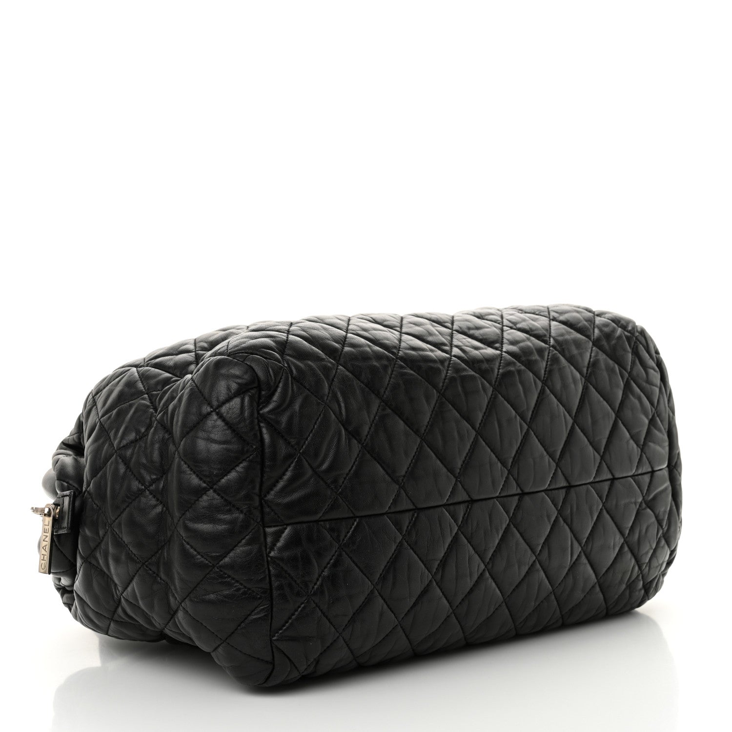 Chanel Lambskin Coco Cocoon Bowler Black 4 of 12