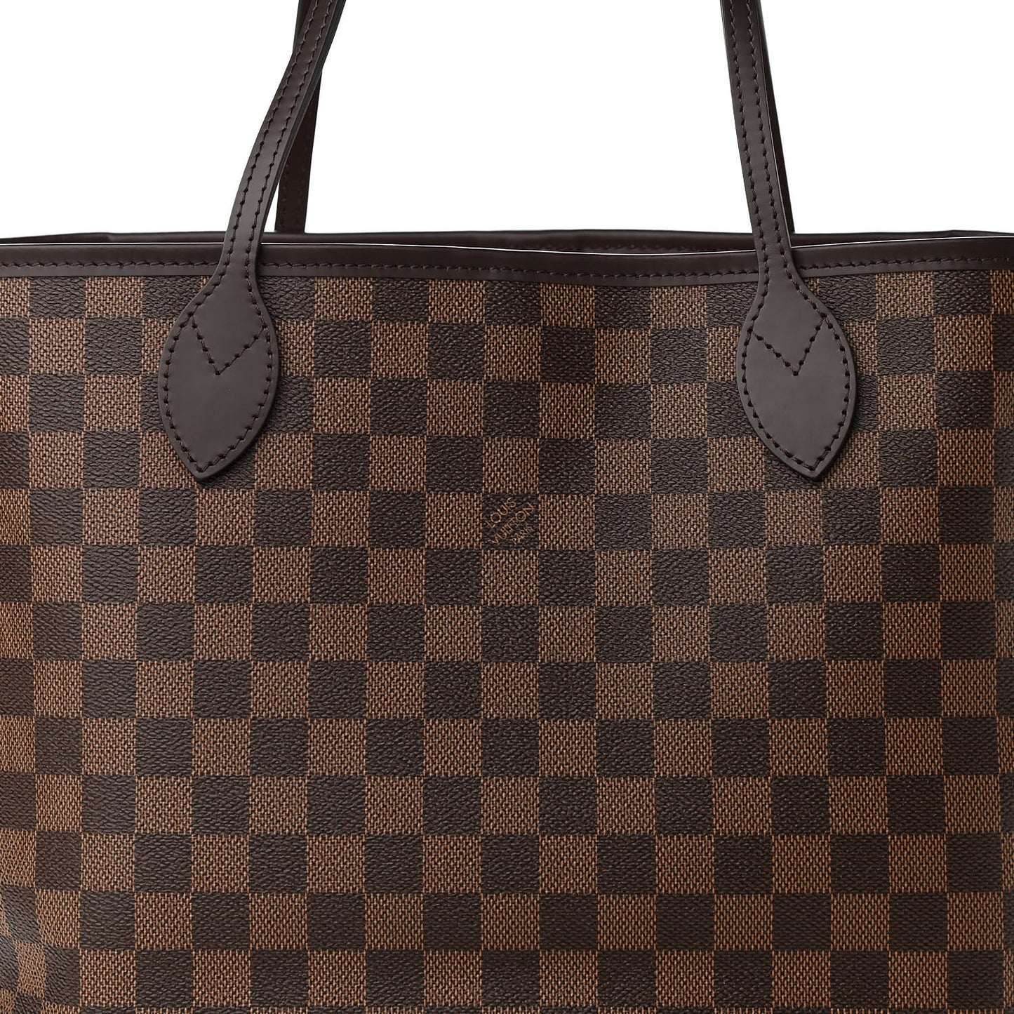 Damier Ebene Neo Neverfull MM Rose Ballerine