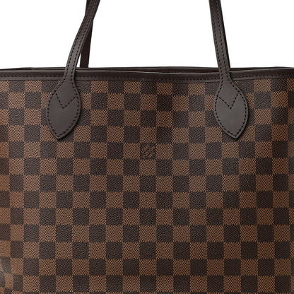 Louis Vuitton Damier Ebene Neo Neverfull MM Rose Ballerine 8 of 10