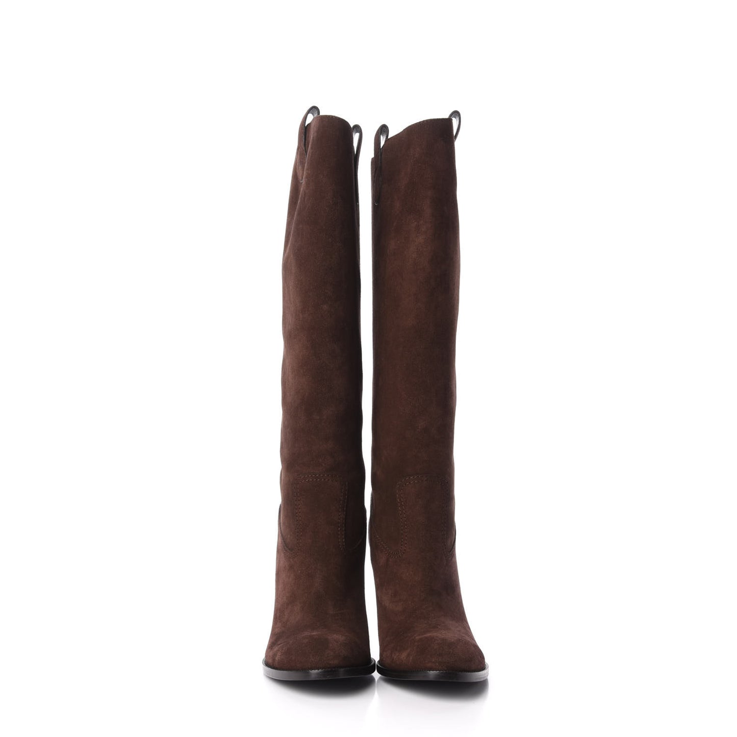 Suede Knee High Boots 41 Moro