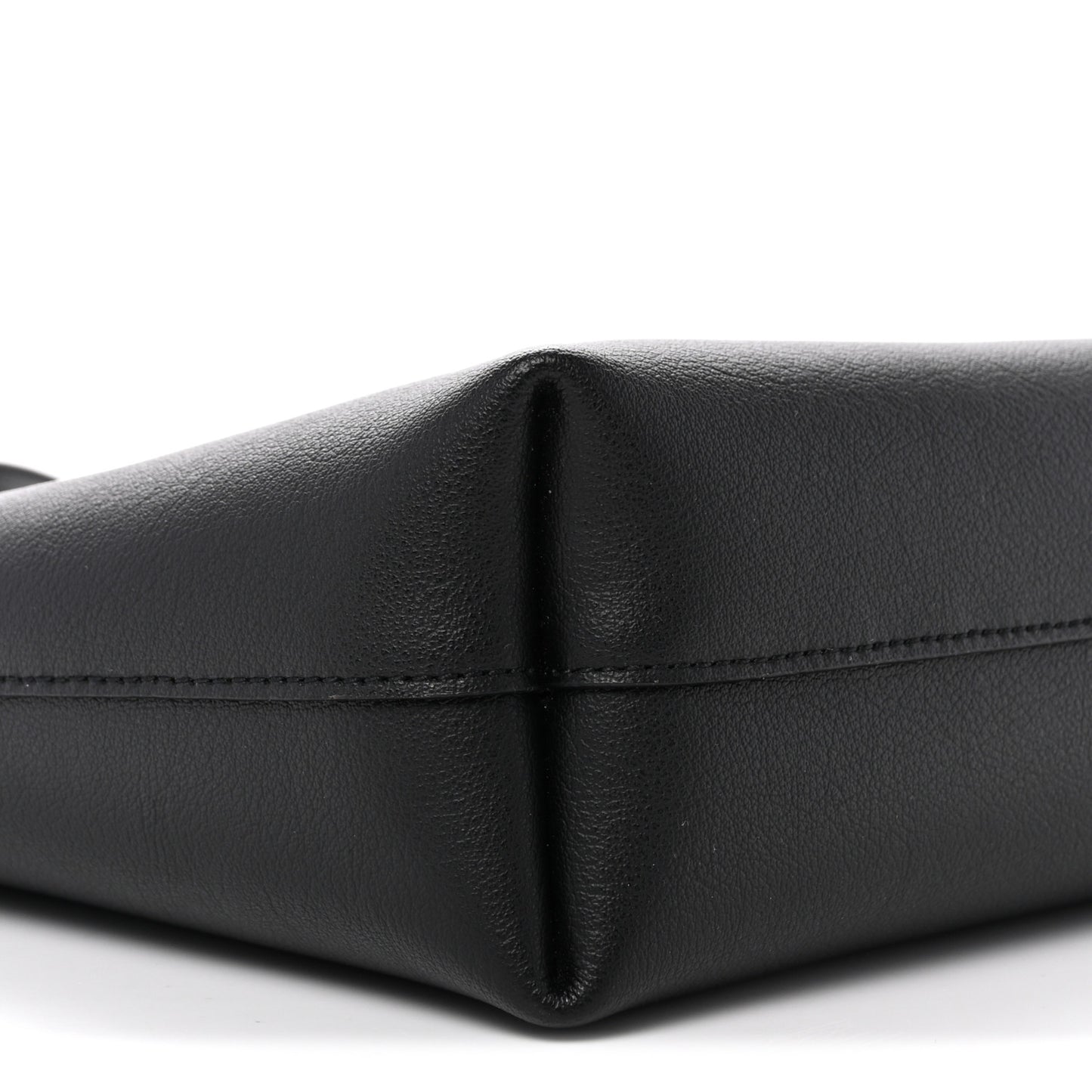 Calfskin Toy Shopping Tote Black