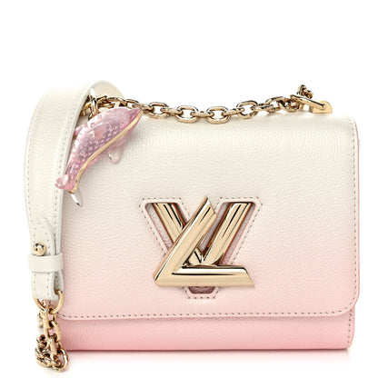 Louis Vuitton Calfskin Twist Chain Shoulder Bag PM Shaded Pink 1 of 11