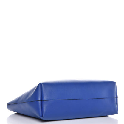 Saint Laurent Calfskin Large Shopping Tote Ultramarine 5 of 8