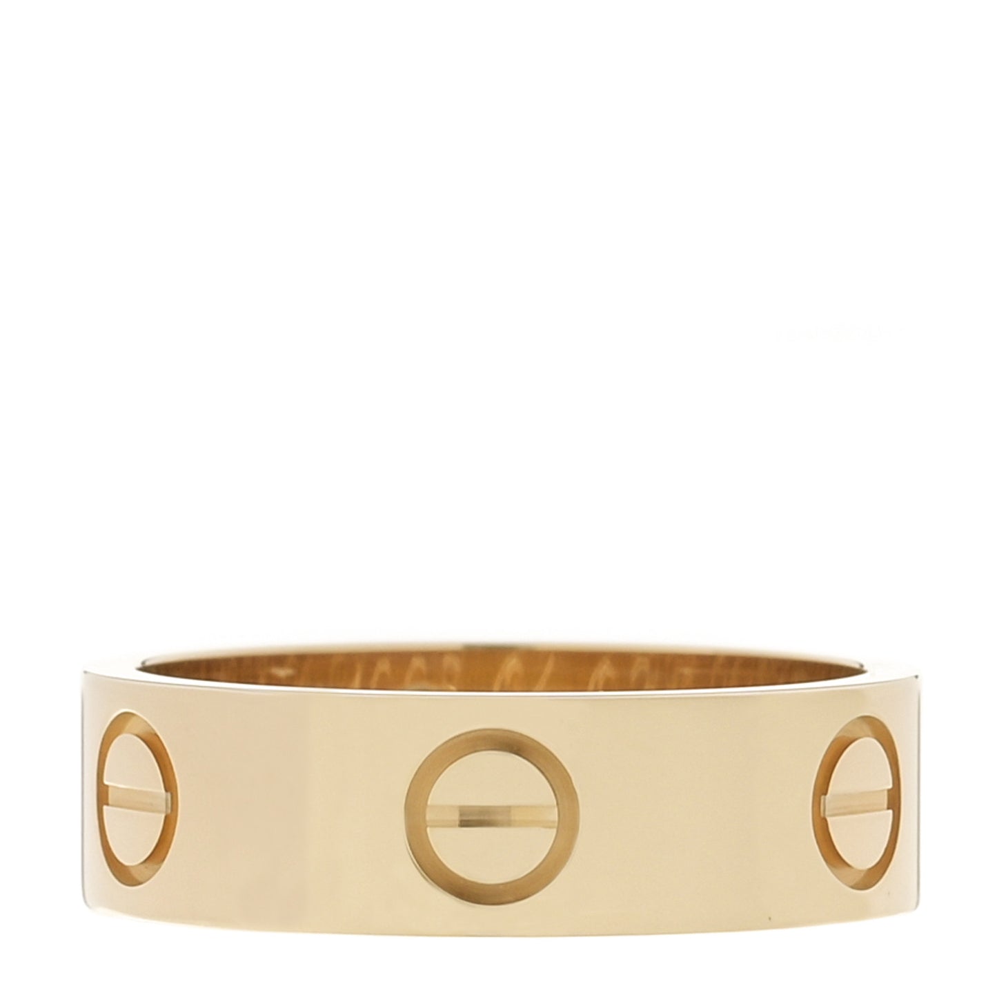 18K Yellow Gold 5.5mm LOVE Ring 52 6