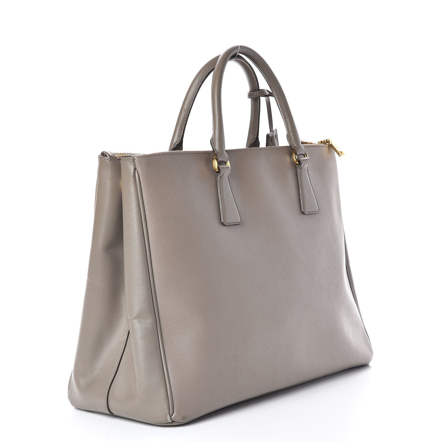 Prada Saffiano Large Galleria Double Zip Tote Argilla 3 of 26