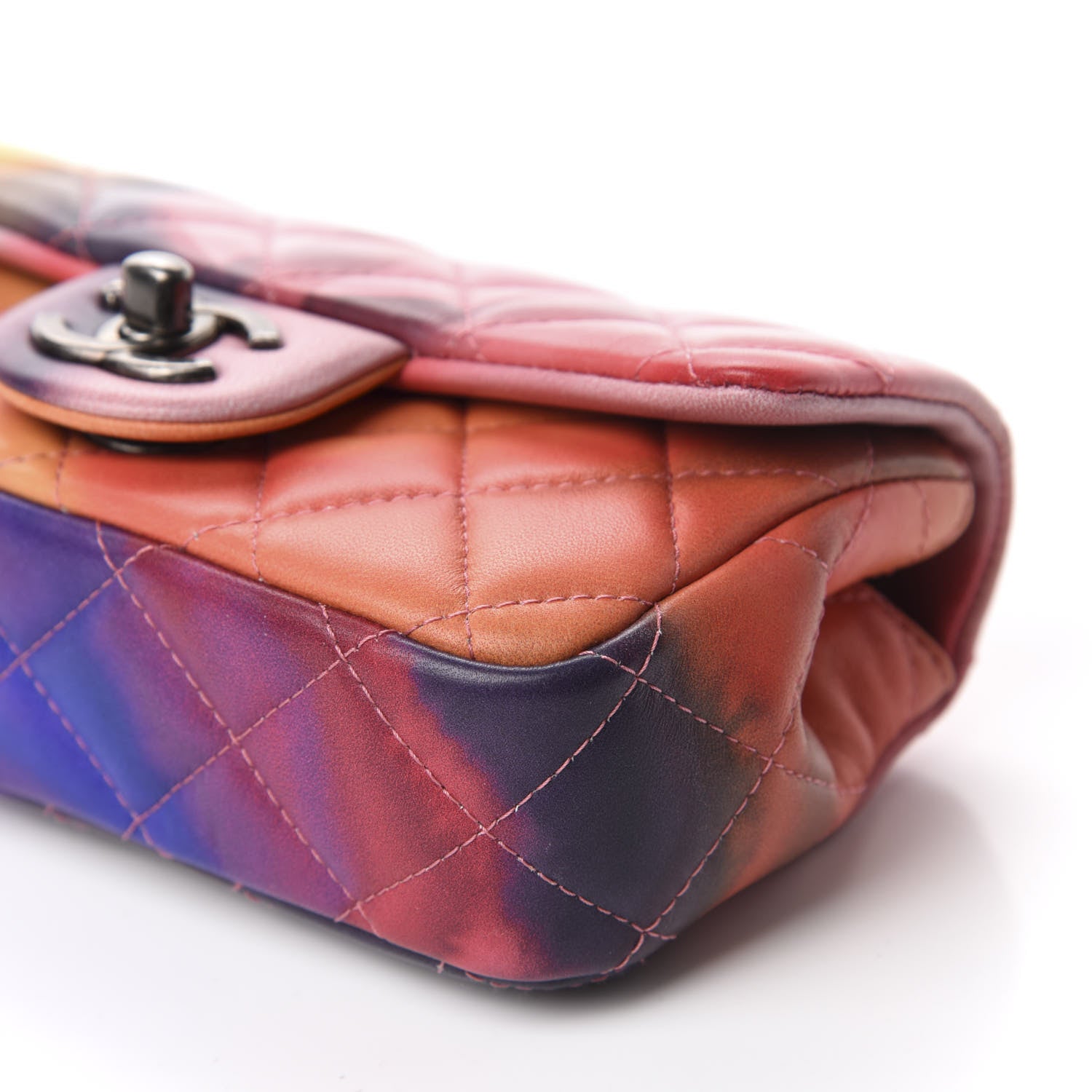 Chanel Lambskin Quilted Extra Mini Flower Power Flap Multicolor 7 of 11